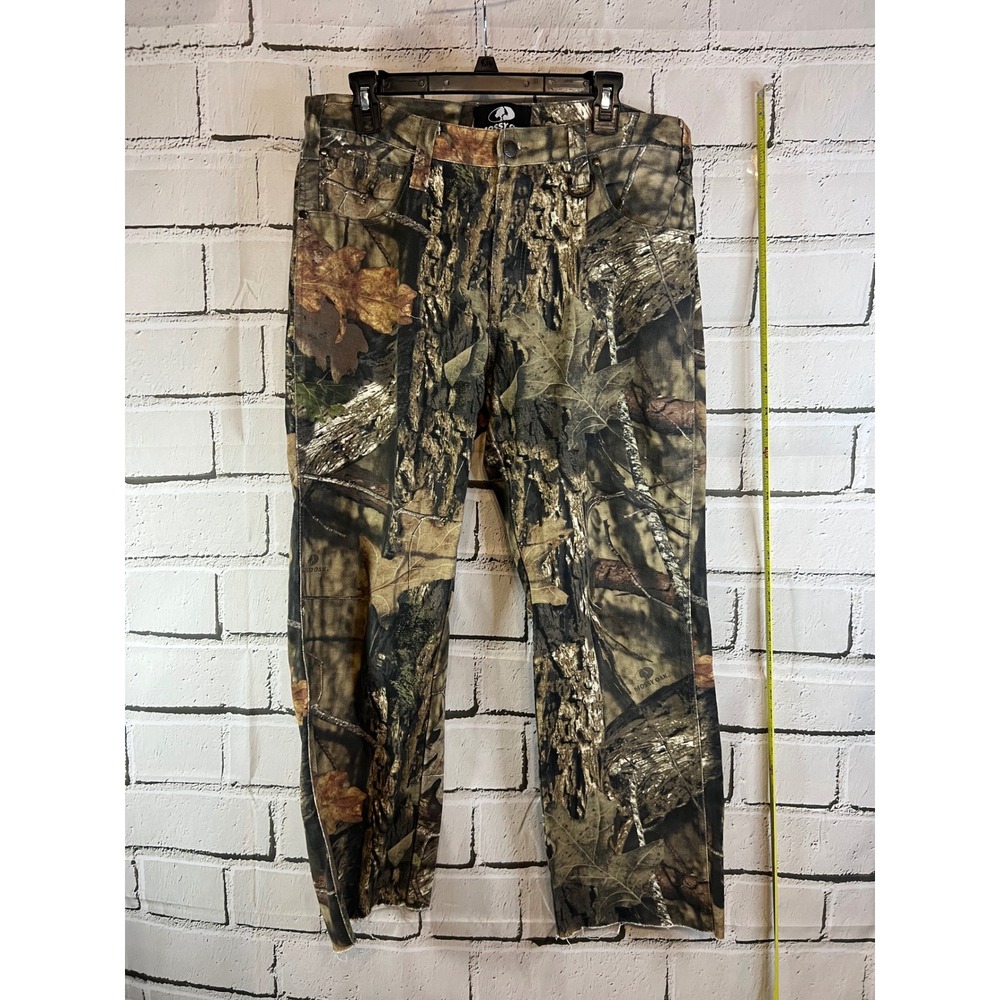 Mossy Oak Camo Pants Mens 34x28 Break-Up Country Hunting Outdoor Straight Leg